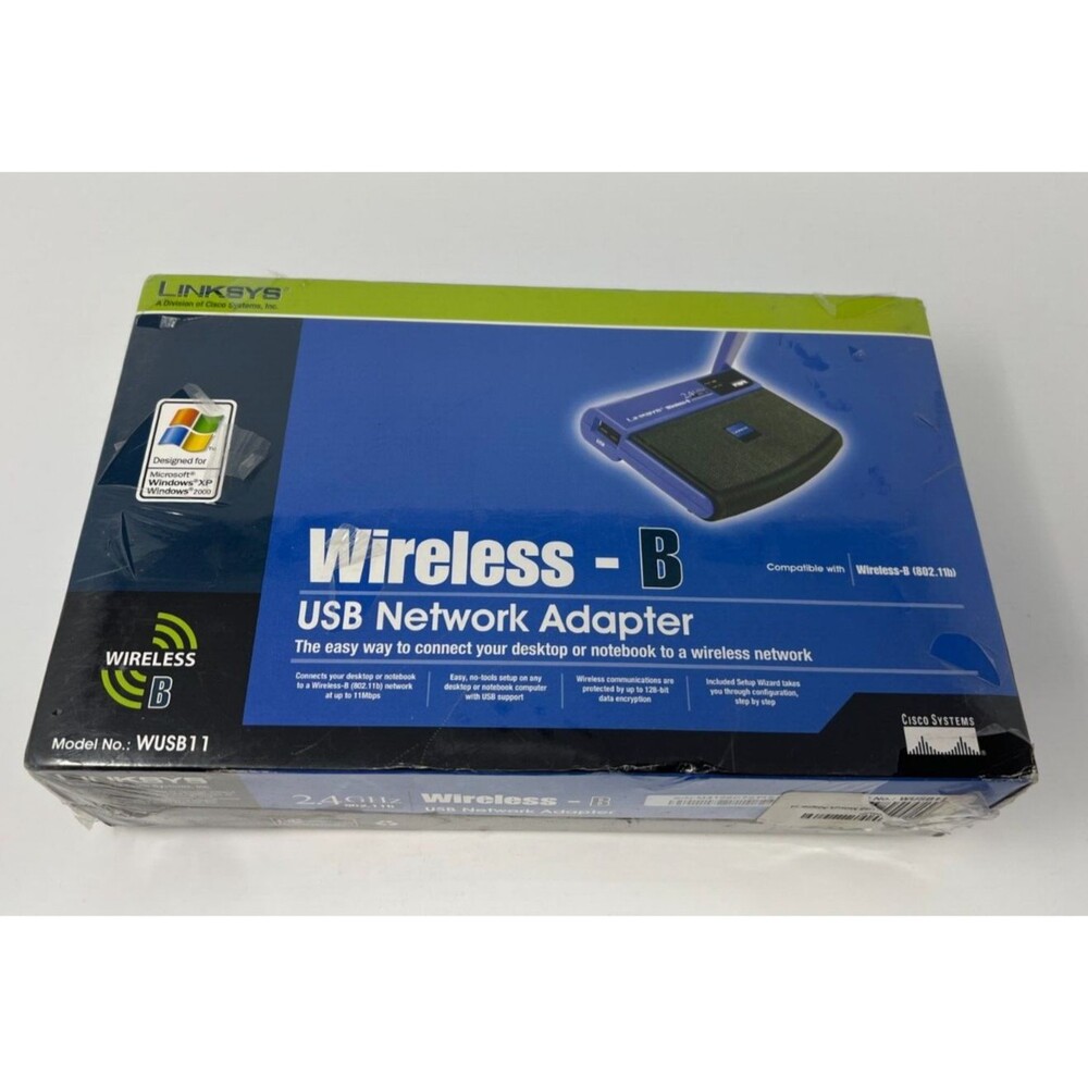 Linksys WUSB11 Wireless-B USB Network Adapter